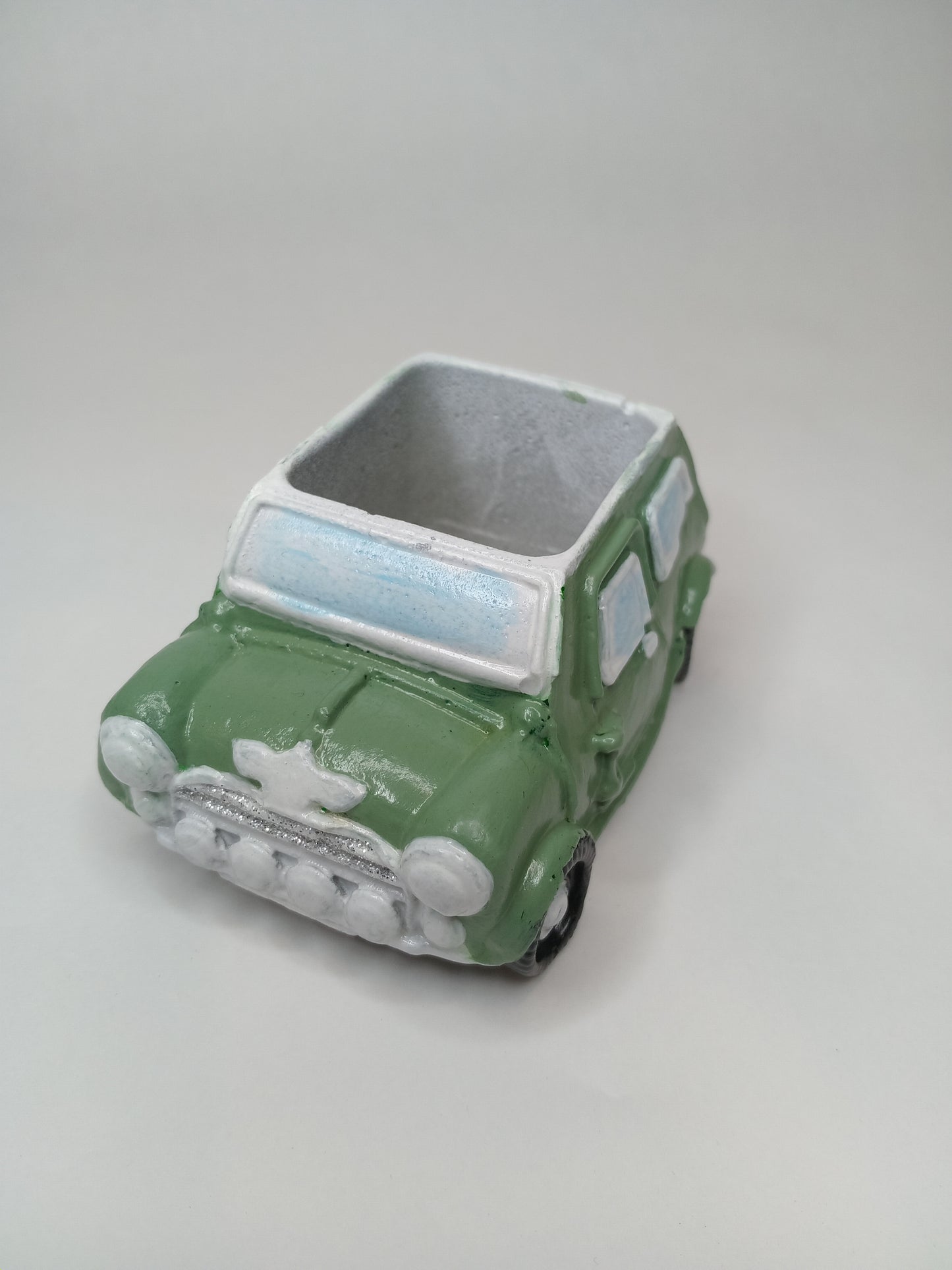 Miniature Mini Cooper Planter