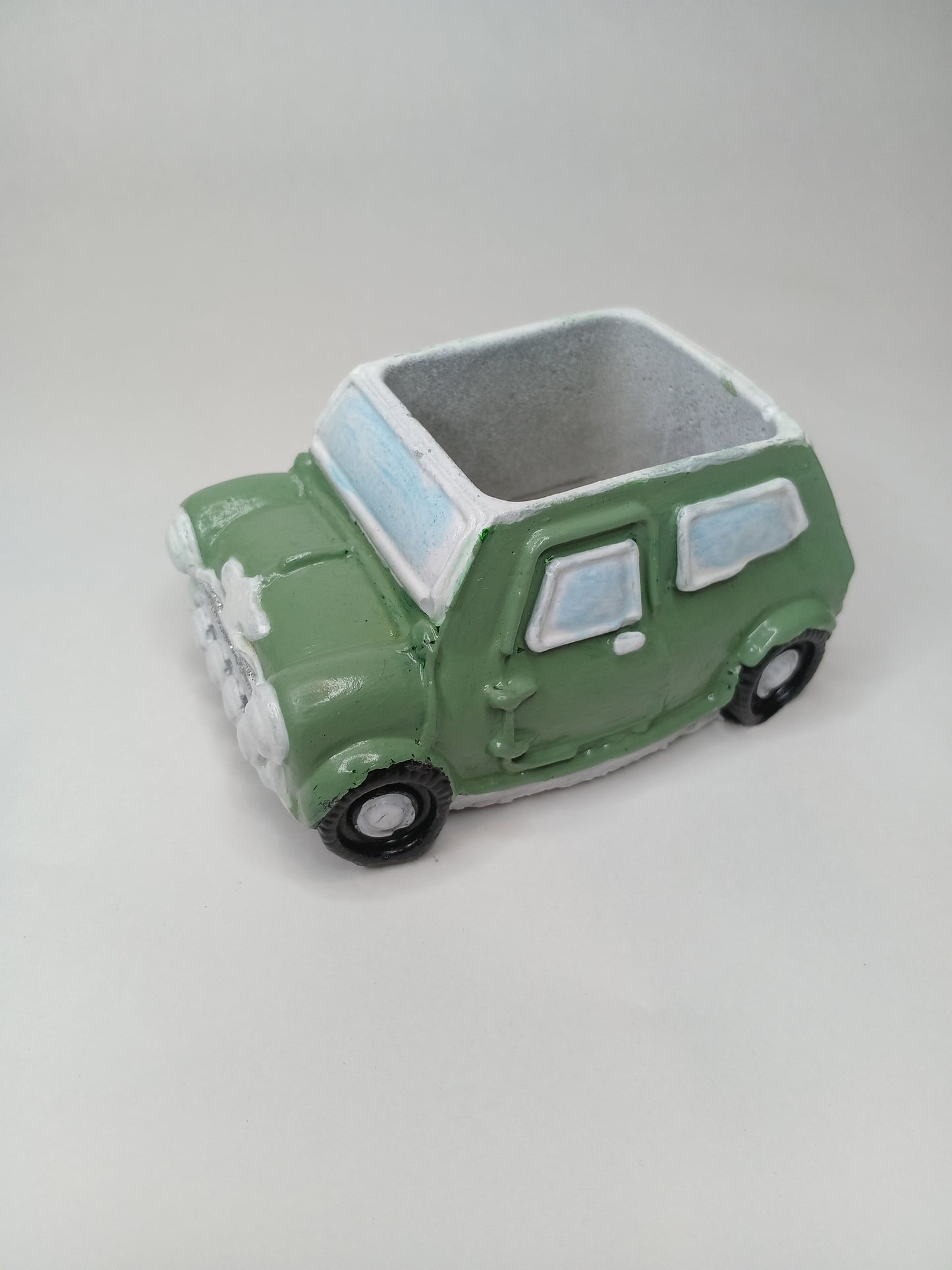 Miniature Mini Cooper Planter