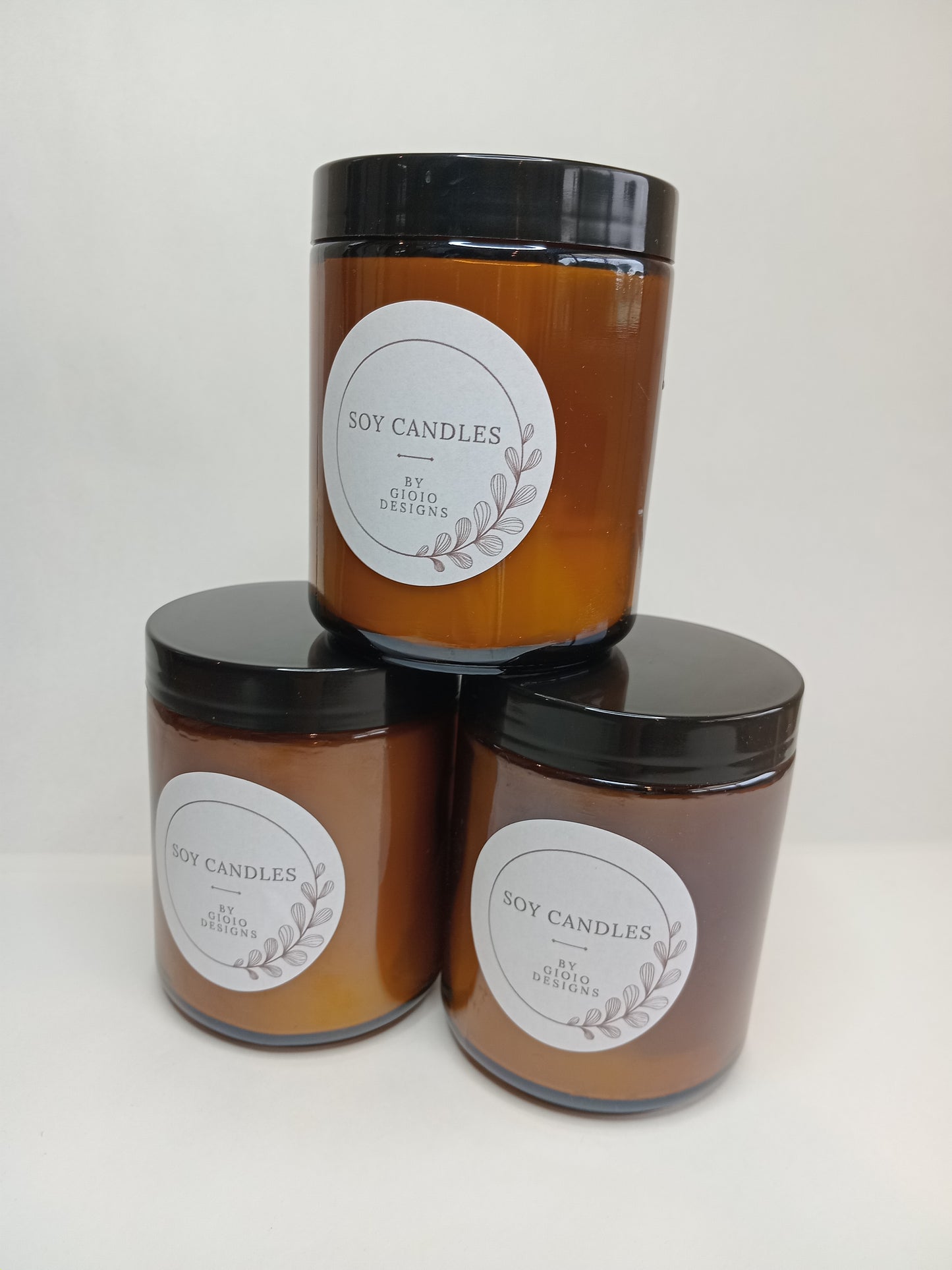 Soy Candle - glass jar