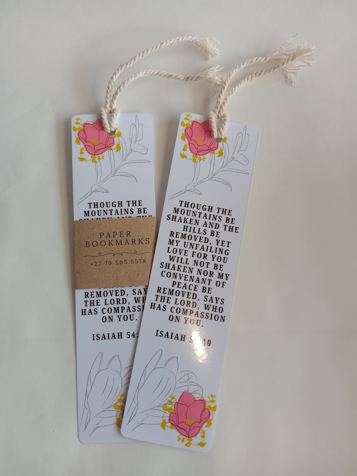Paper Bookmarks