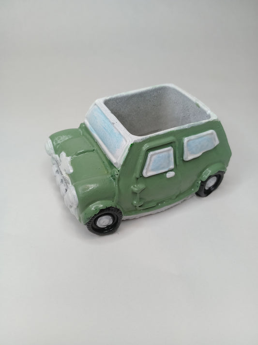 Miniature Mini Cooper Planter